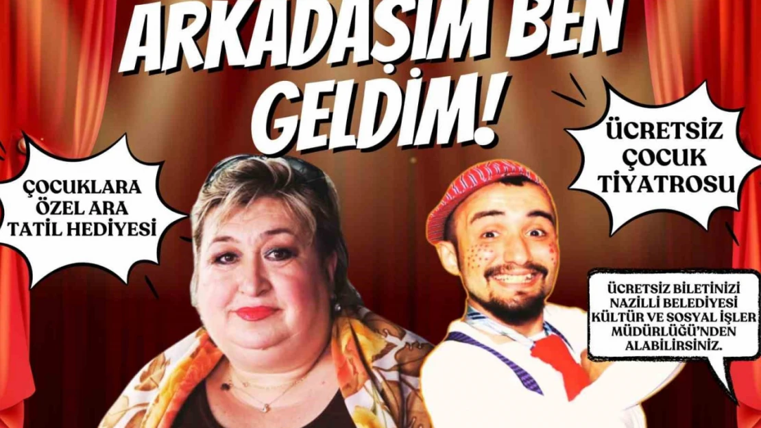 Nazilli Belediyesi'nden çocuklara ara tatil hediyesi