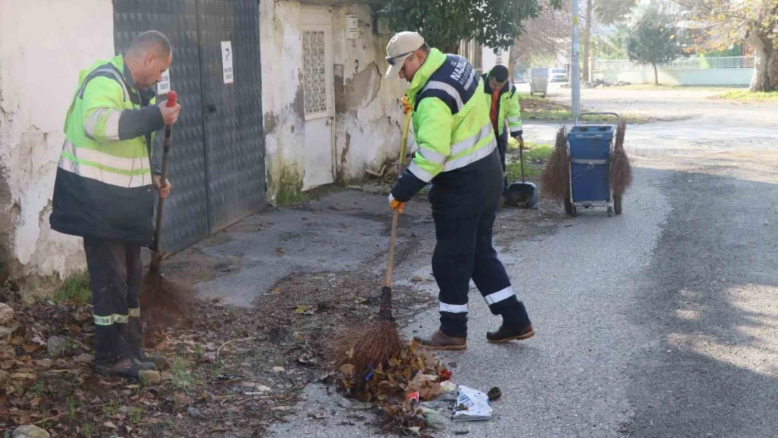 Nazilli Belediyesi'nden Ocaklı Mahallesi'nde kapsamlı temizlik çalışması