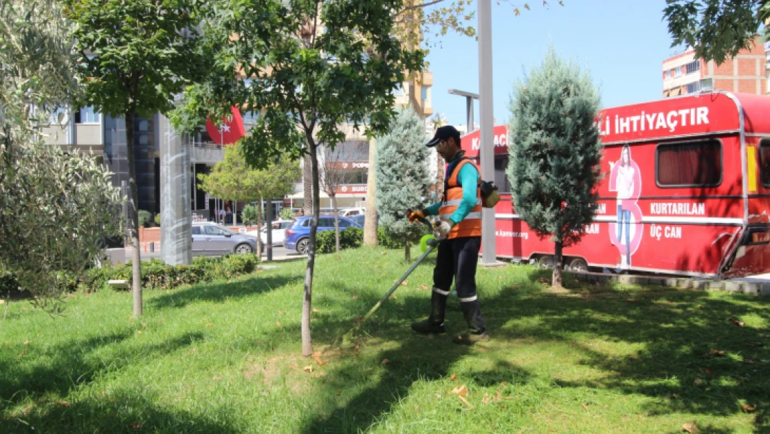 Nazilli Belediyesi'nden sahada yoğun mesai