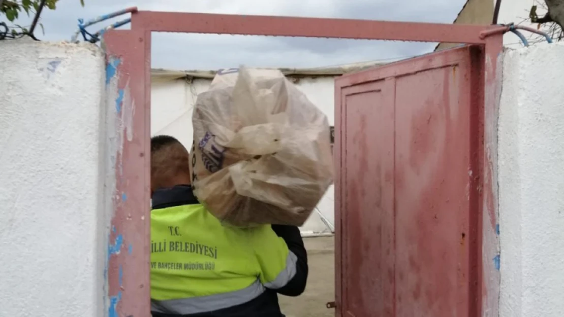 Nazilli Belediyesi'nden yürekleri ısıtan çalışma