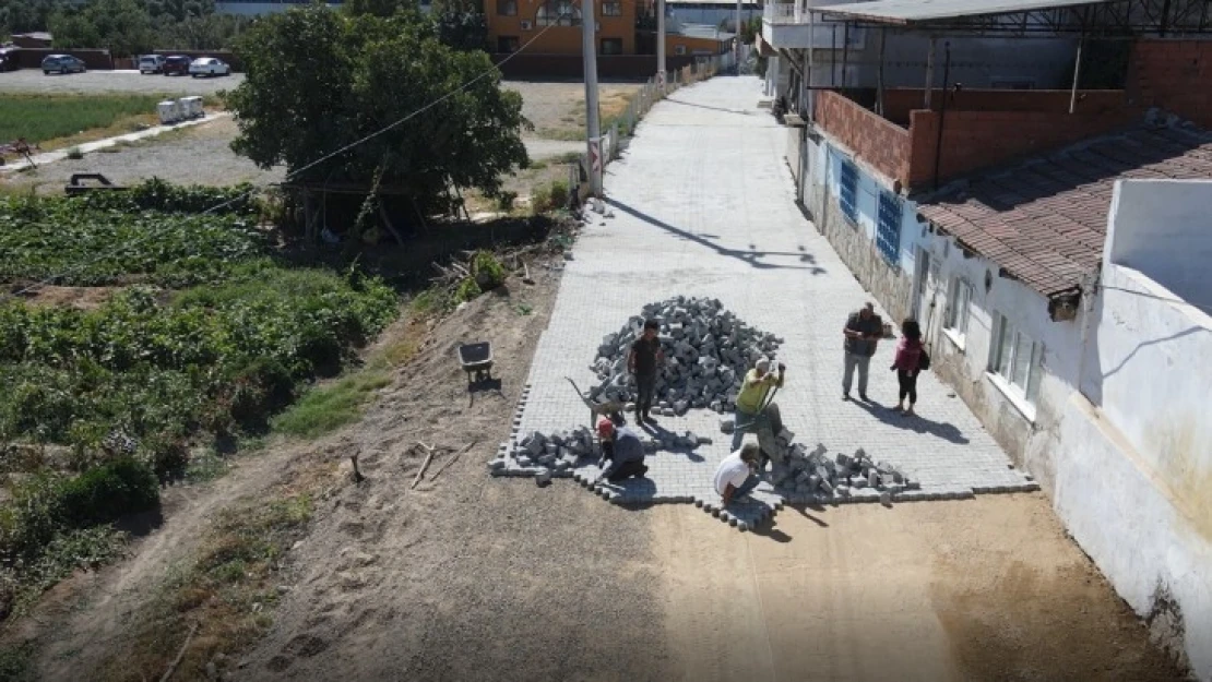 Nazilli Belediyesi'nin Dallıca'ya yatırımları sürüyor