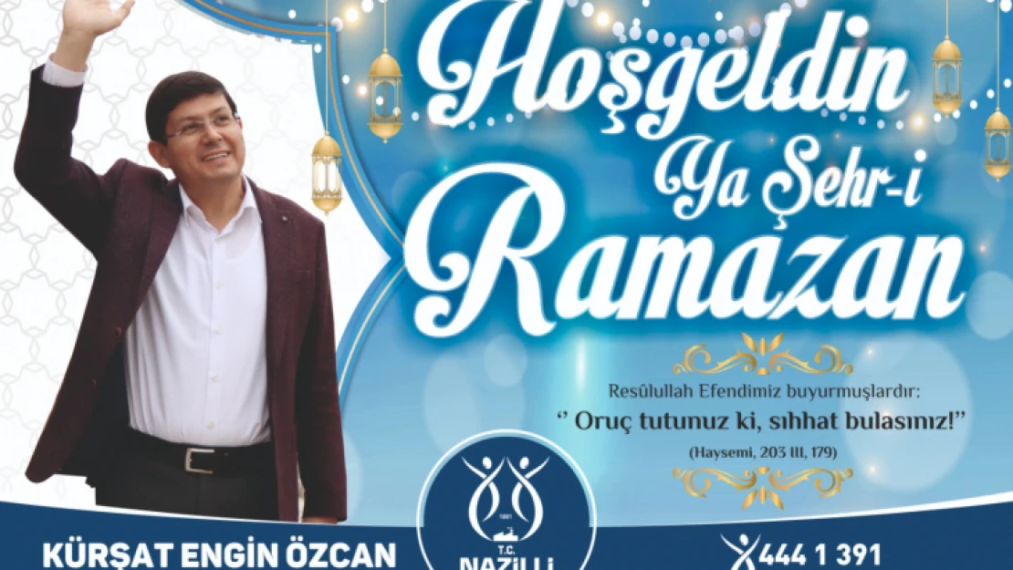 Nazilli Belediyesi'nin iftar programı belli oldu