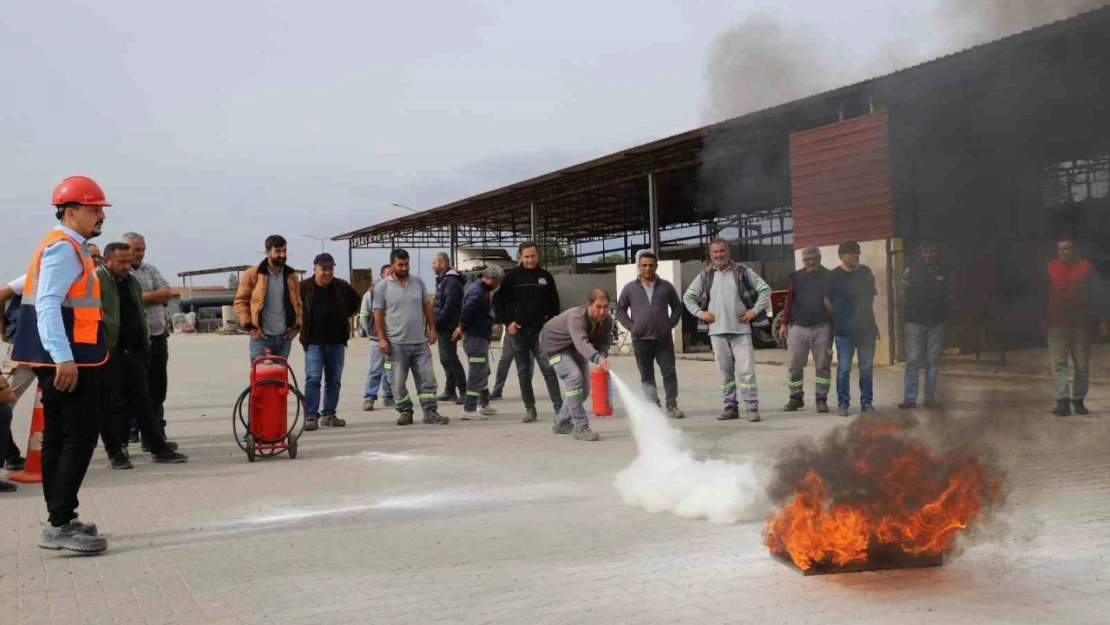 Nazilli Belediyesi personellerine Acil Durum Eğitimi verildi