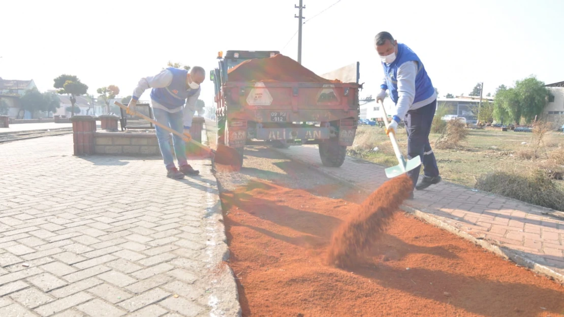 Nazilli Belediyesi'nden 8 noktada eş zamanlı çalışma