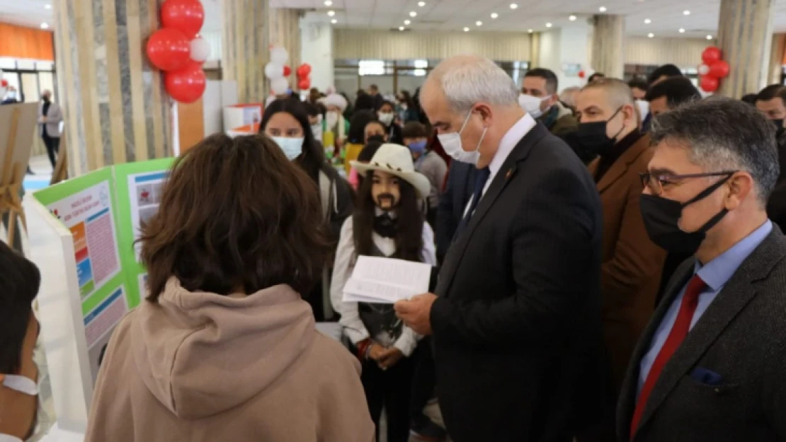 Nazilli BİLSEM Bilim Fuarı'nda 21 proje sergilendi