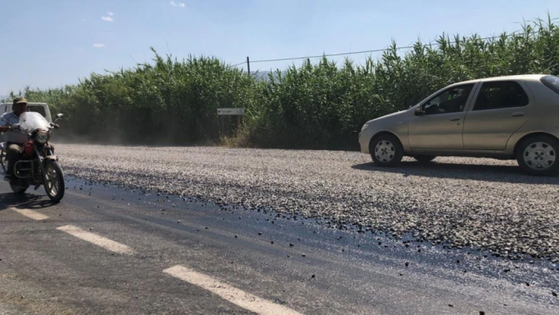 Nazilli-Bozdoğan yolunda mıcıra dikkat!