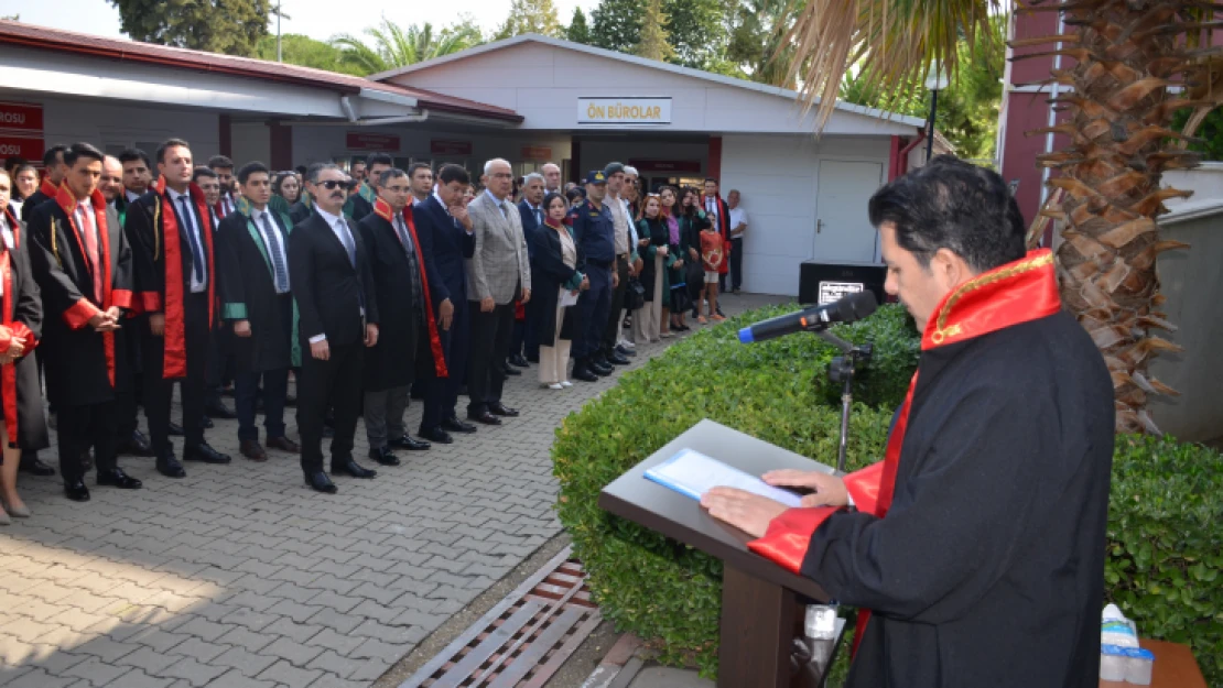 Nazilli'de adli yıl törenle açıldı