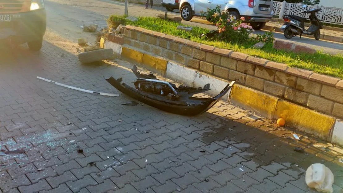 Nazilli'de alkol kaza getirdi 1'i ağır 2 yaralı