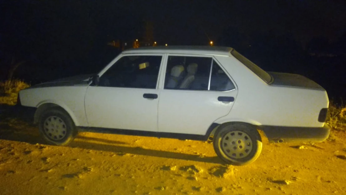 Nazilli'de çalınan otomobil kısa sürede bulundu