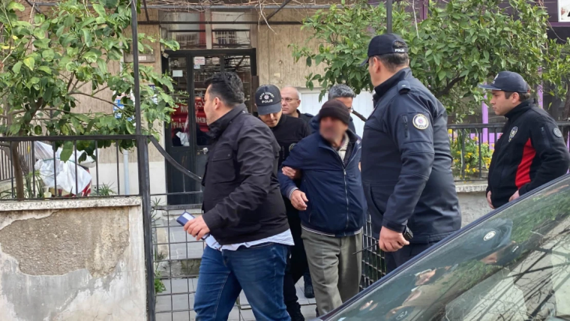 Nazilli'de canını kıymak isteyen vatandaş polis tarafından ikna edildi