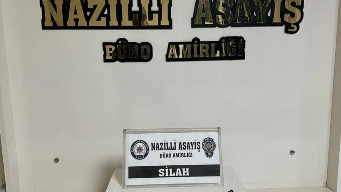 Nazilli'de denetimlerde çok sayıda silah ele geçirildi