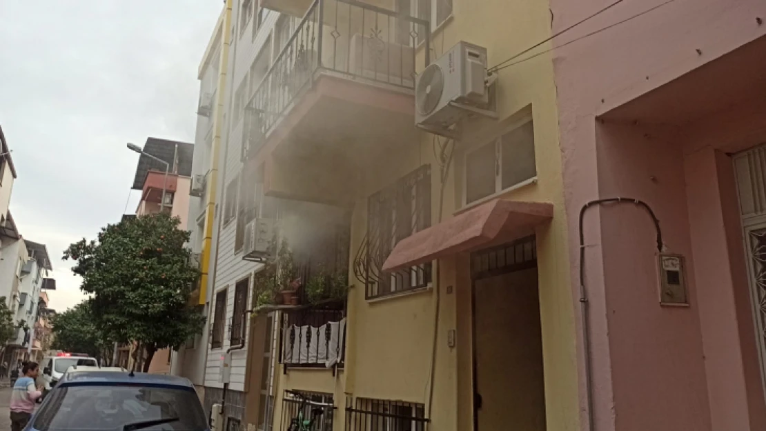 Nazilli'de ev yangını