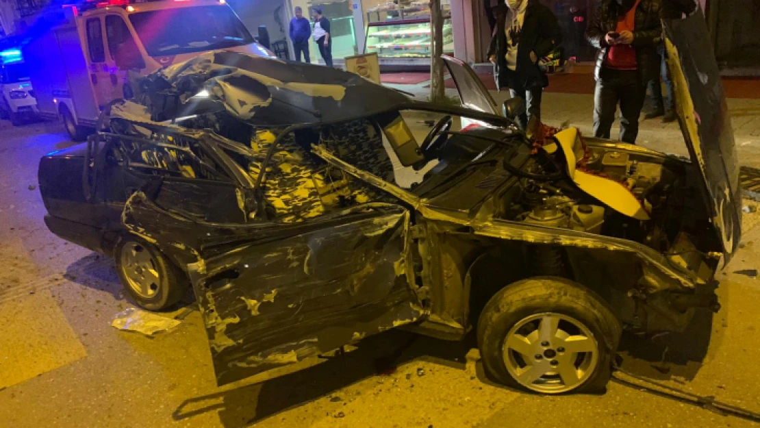 Nazilli'de feci kaza: 1 ağır yaralı
