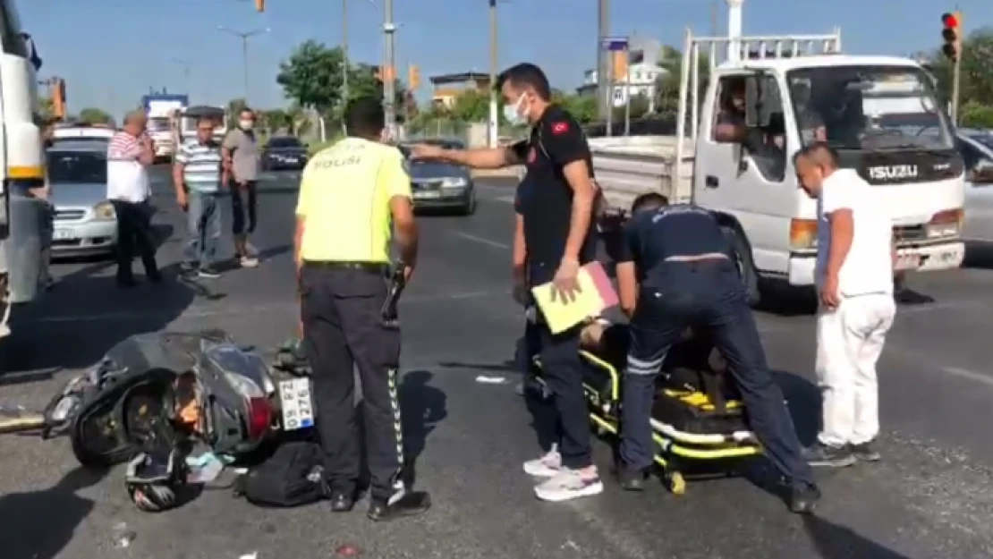 Nazilli'de feci kaza 1 yaralı