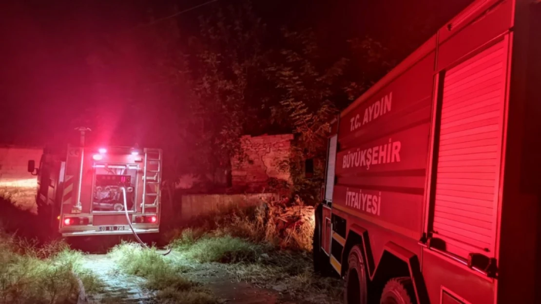 Nazilli'de feci yangın: 1 ölü