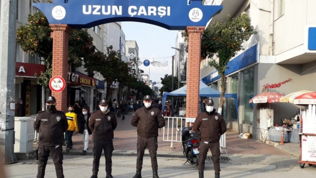 Nazilli'de Gece Kartalları, suçlulara göz açtırmıyor