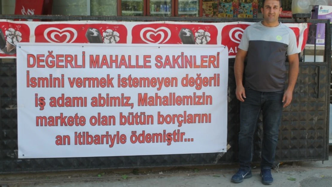 Nazilli'de gizemli hayırseverden bayram hediyesi