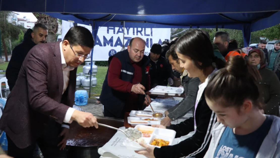 Nazilli'de iftar programları belli oldu