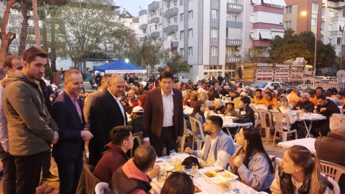 Nazilli'de iftar sofraları doldu taştı