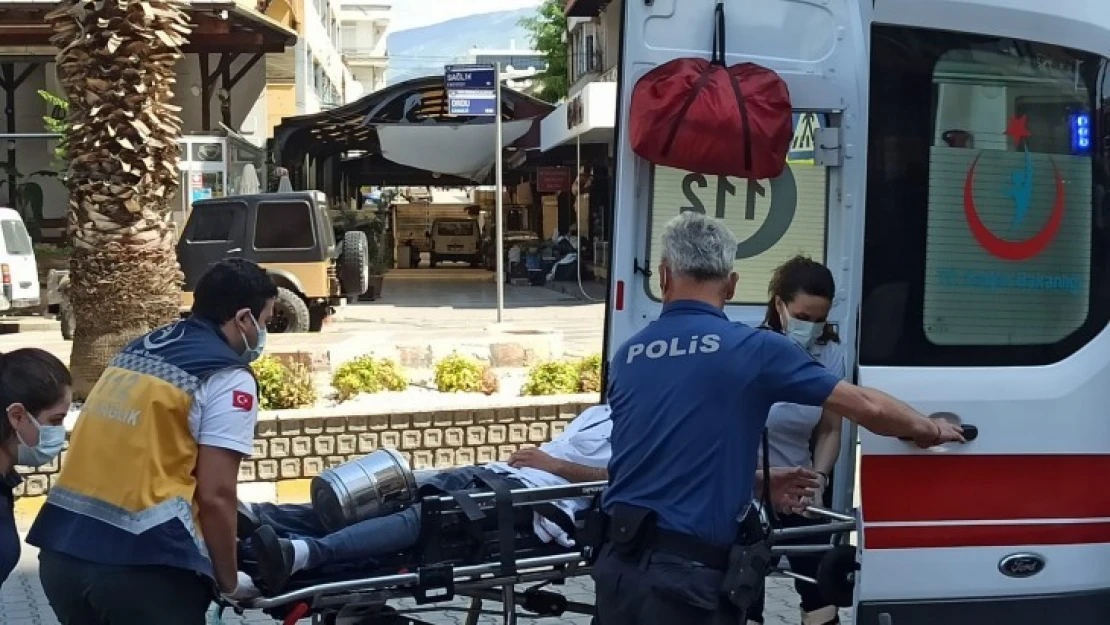 Nazilli'de iş kazası: 1 yaralı