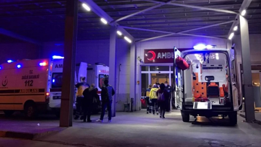 Nazilli'de kanlı kavga, 1 yaralı