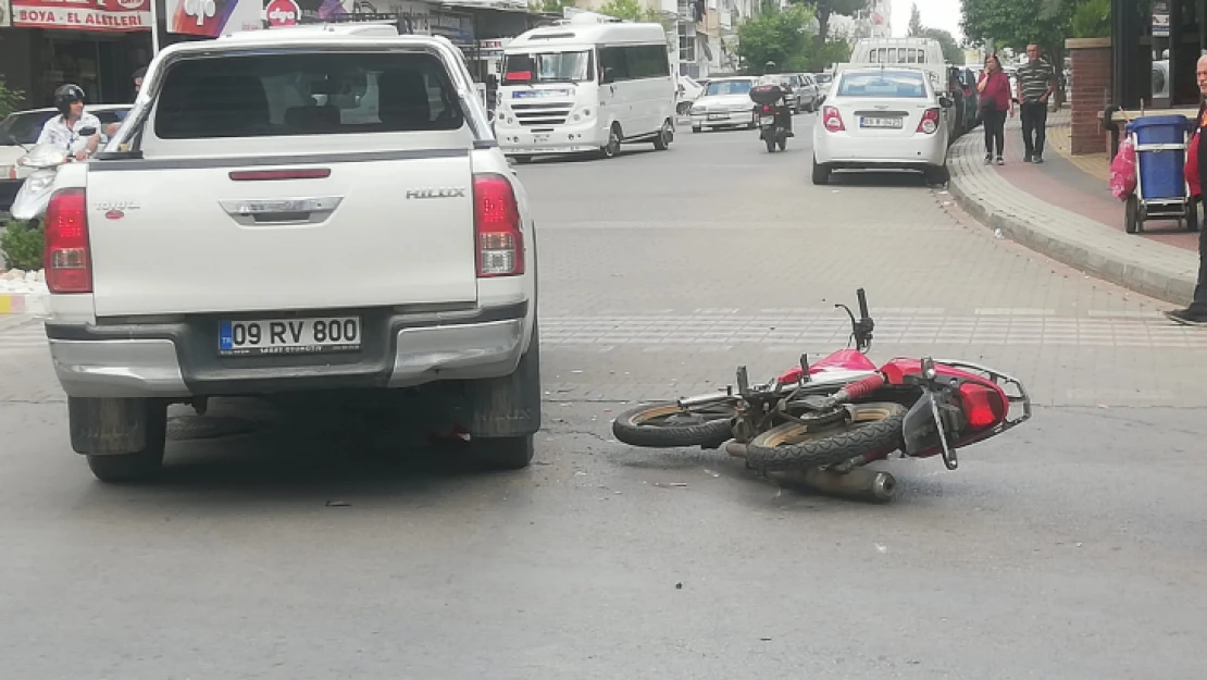 Nazilli'de kaza 1 yaralı