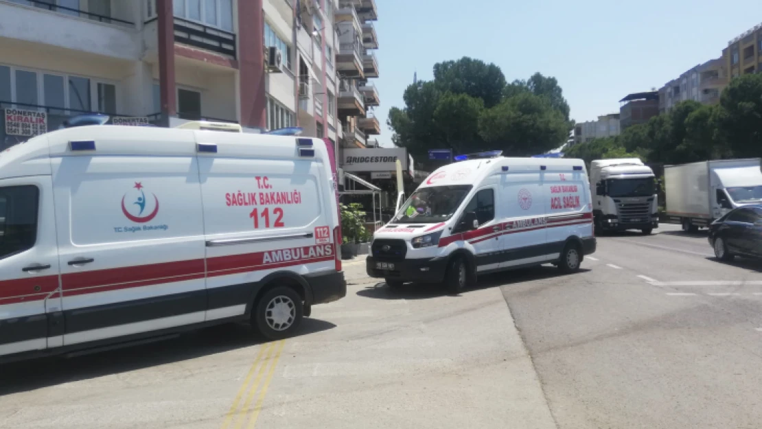 Nazilli'de korkutan kaza: 2 yaralı