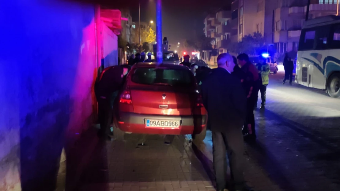 Nazilli'de korkutan kaza