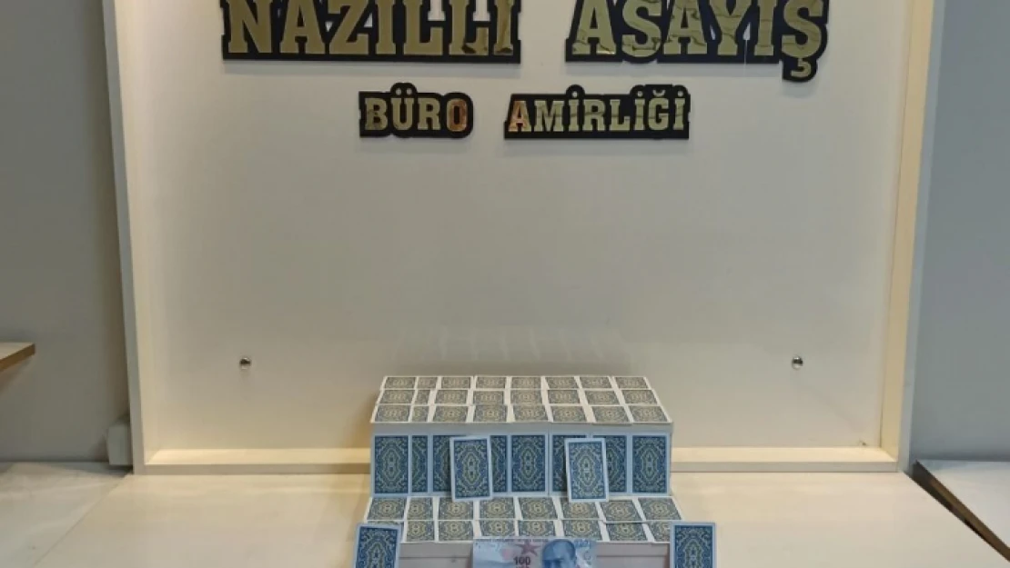 Nazilli'de kumar operasyonu