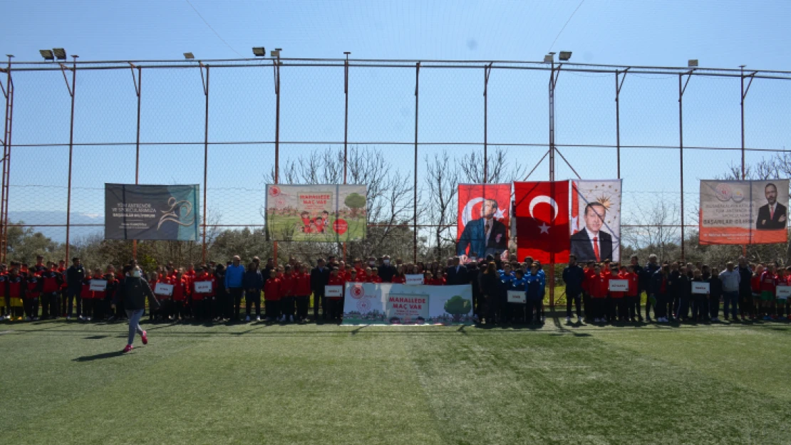 Nazilli'de 'Mahalle'de Maç Var' Turnuvası başladı