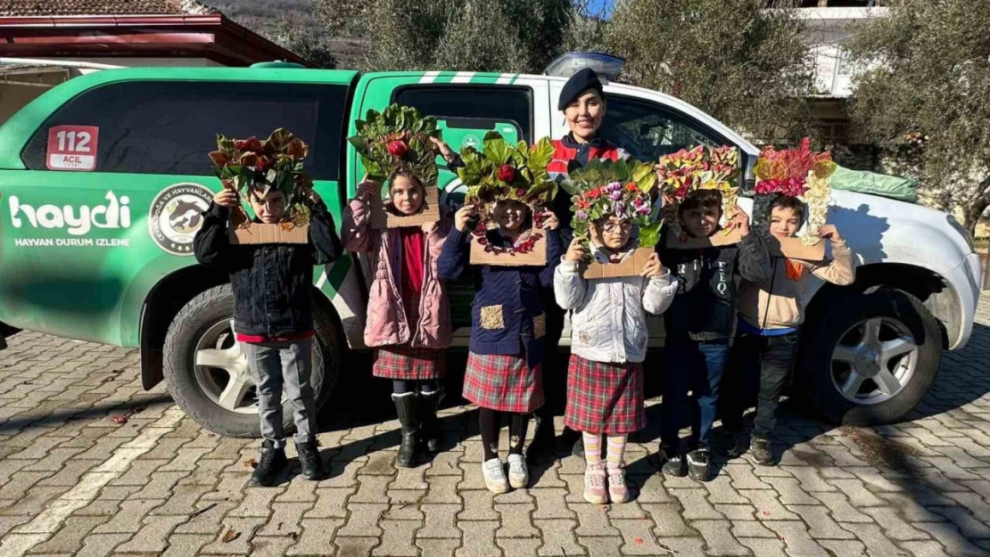 Nazilli'de öğrencilere doğa sevgisi anlatıldı