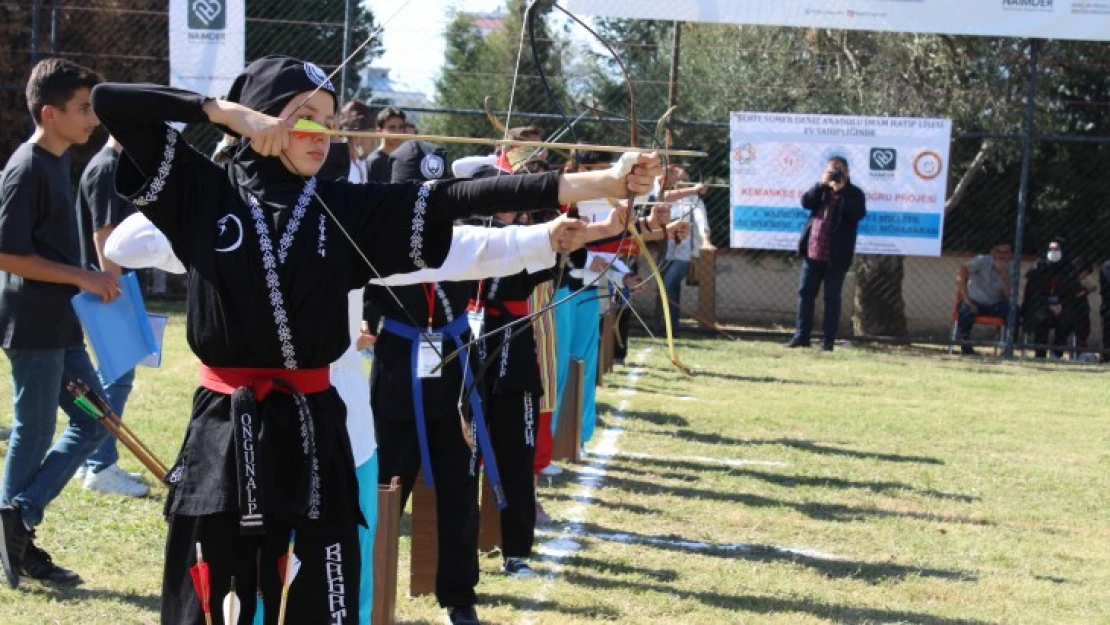 Nazilli'de okçuluk müsabakaları gerçekleştirildi
