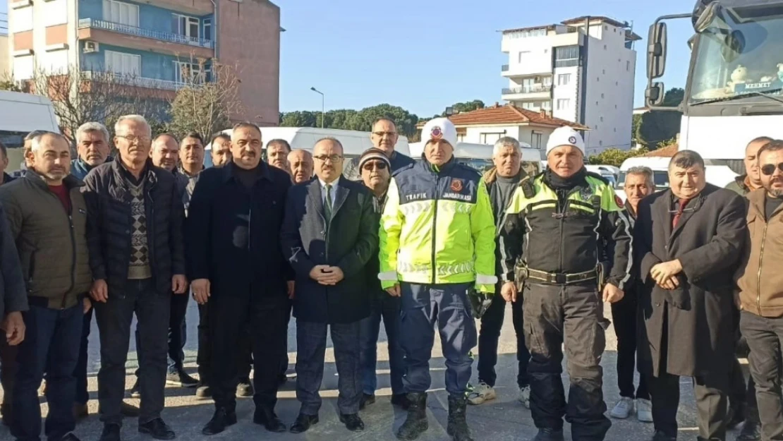 Nazilli'de okul servisleri denetlendi