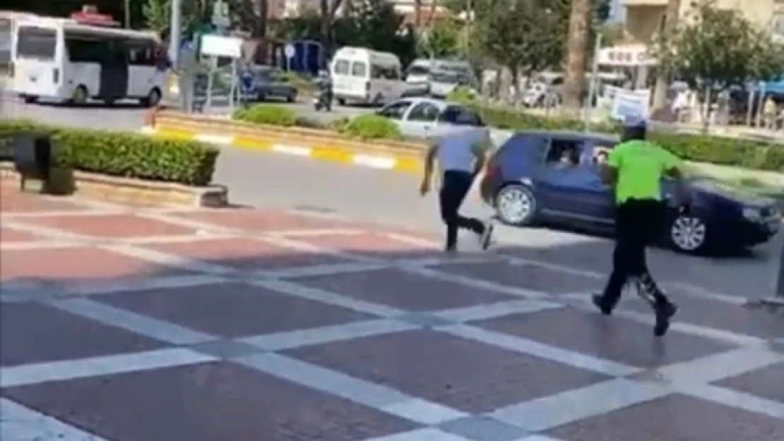 Nazilli'de polisten kaçan motosikletli yakalandı