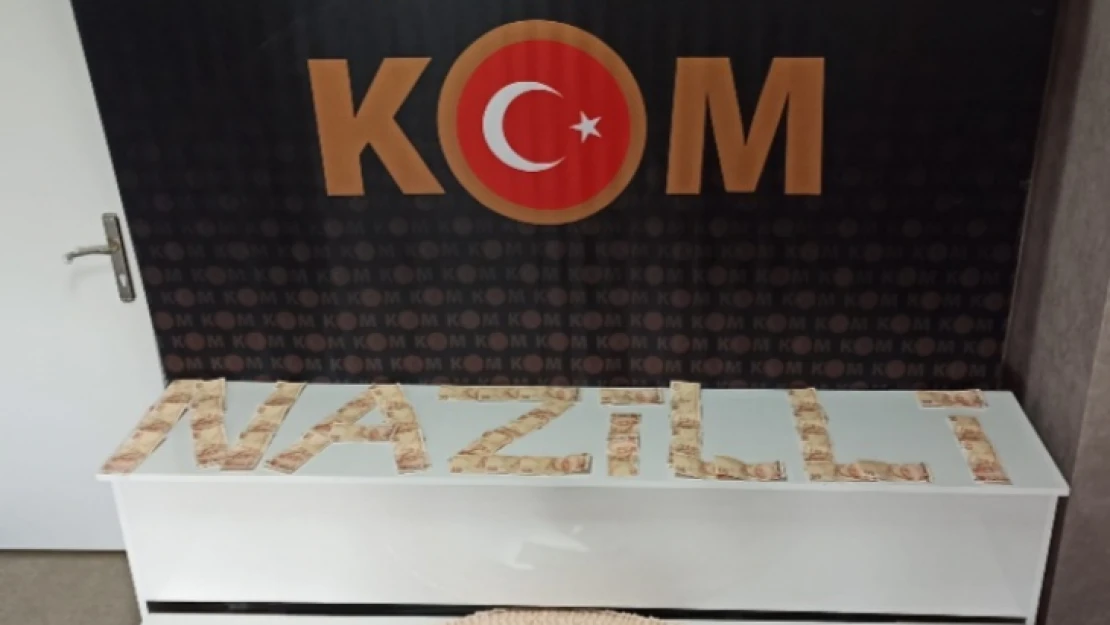 Nazilli'de sahte para operasyonu