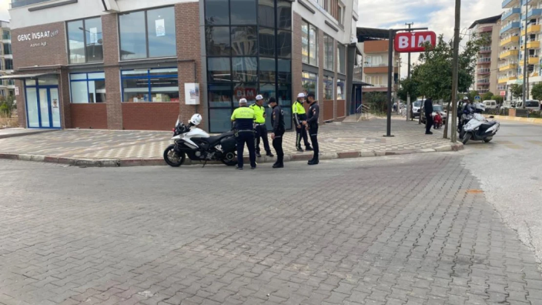 Nazilli'de trafik uygulamaları devam ediyor