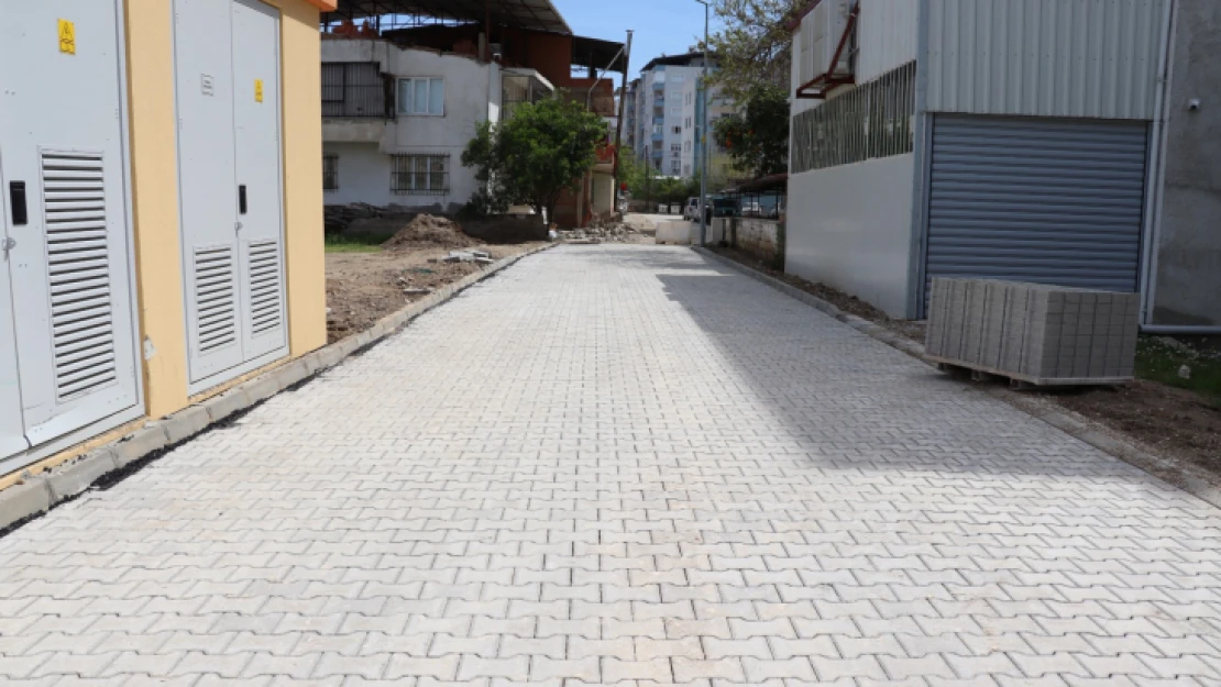 Nazilli'de yeni yollar tamamlandı