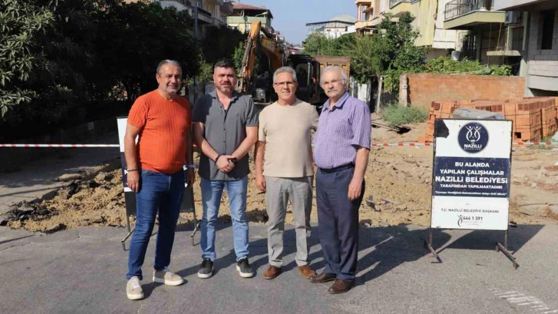 Nazilli'de yol sorunu bir bir tarihe karışıyor