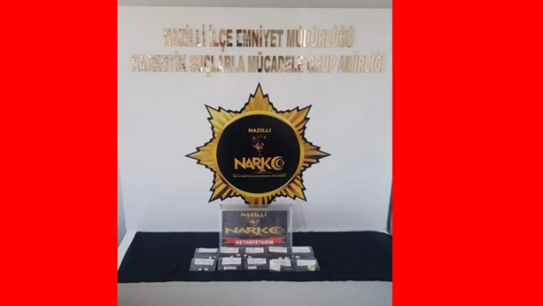 Nazilli'de zehir taciri enselendi