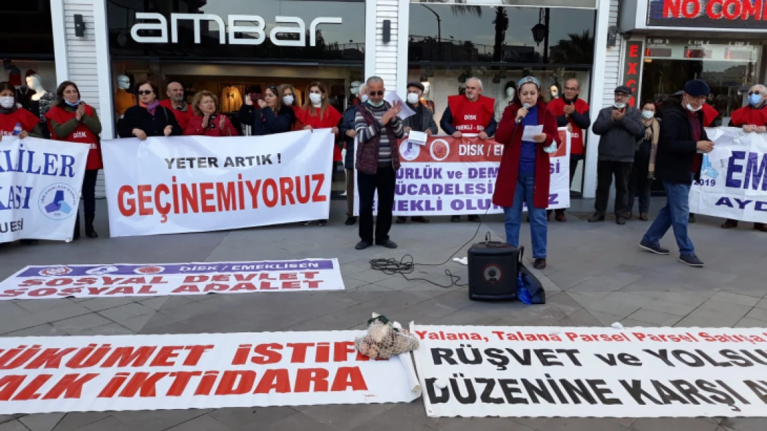 Nazilli'den Kuşadası'ndaki basın açıklamasına destek