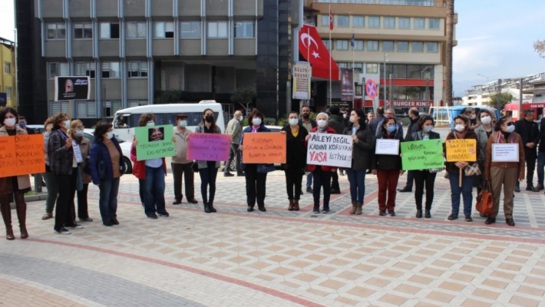 Nazilli Kadın Platformu 'Artık yeter' dedi