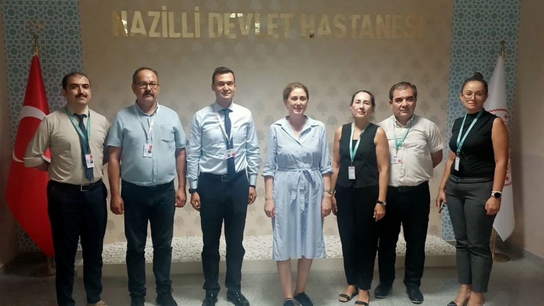 Nazilli Kaymakamı Kan, Nazilli Devlet Hastanesi'nde incelemelerde bulundu