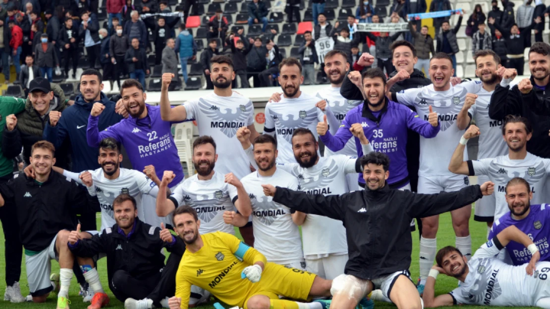 Nazilli kendi sahasında nefes aldı