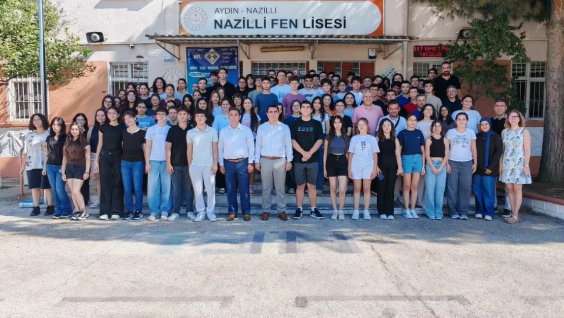 Nazilli Milli Eğitim Müdürü Şimşek, DYK kurslarındaki öğrencilerle buluştu
