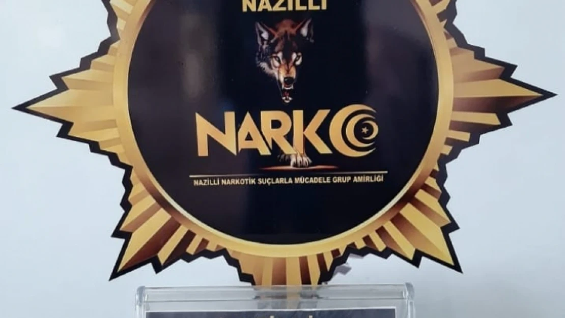 Nazilli NARKO'dan uyuşturucu operasyonu