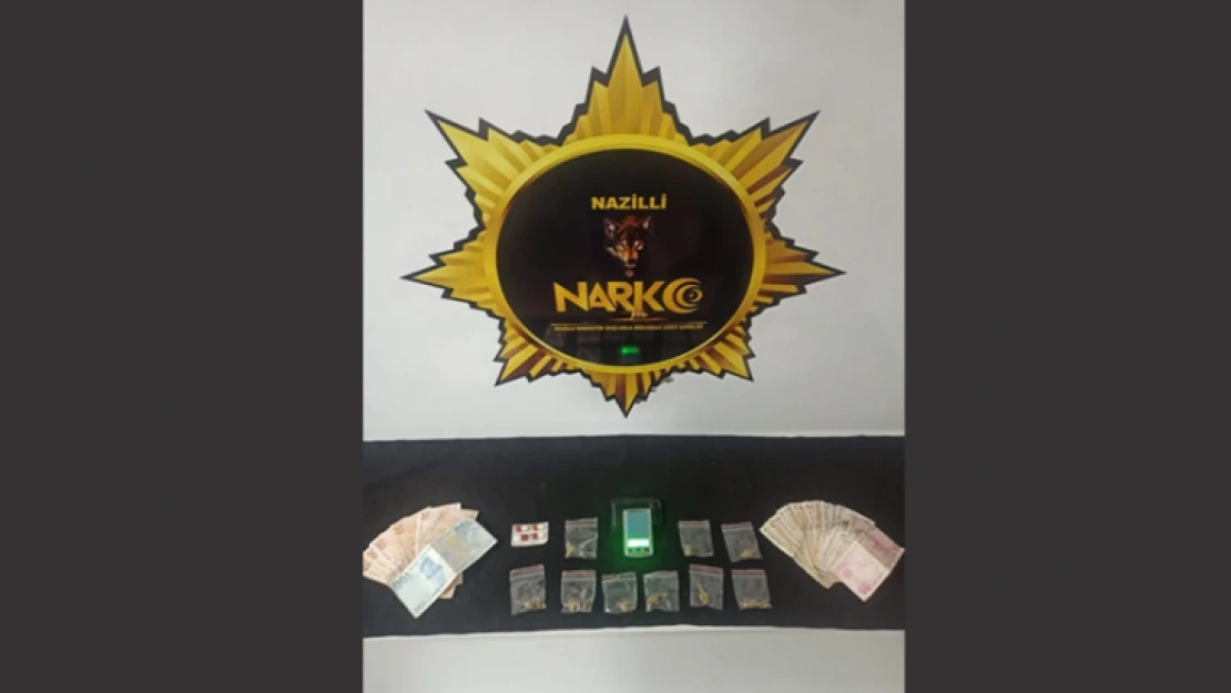 Nazilli NARKO'dan uyuşturucu operasyonu