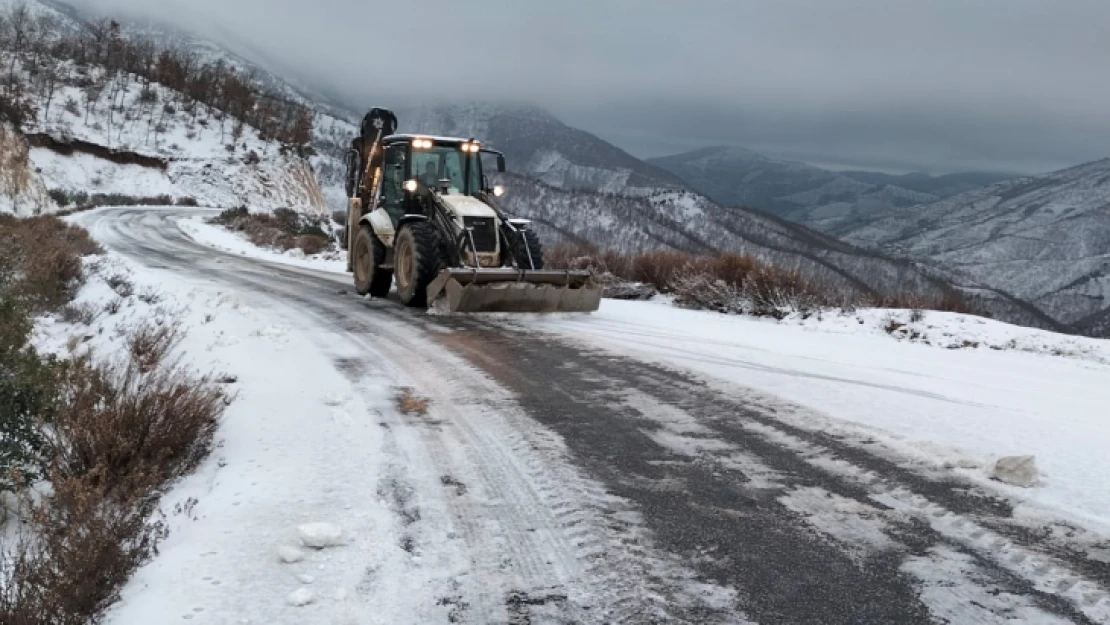 Nazilli'nin dağları beyaza büründü