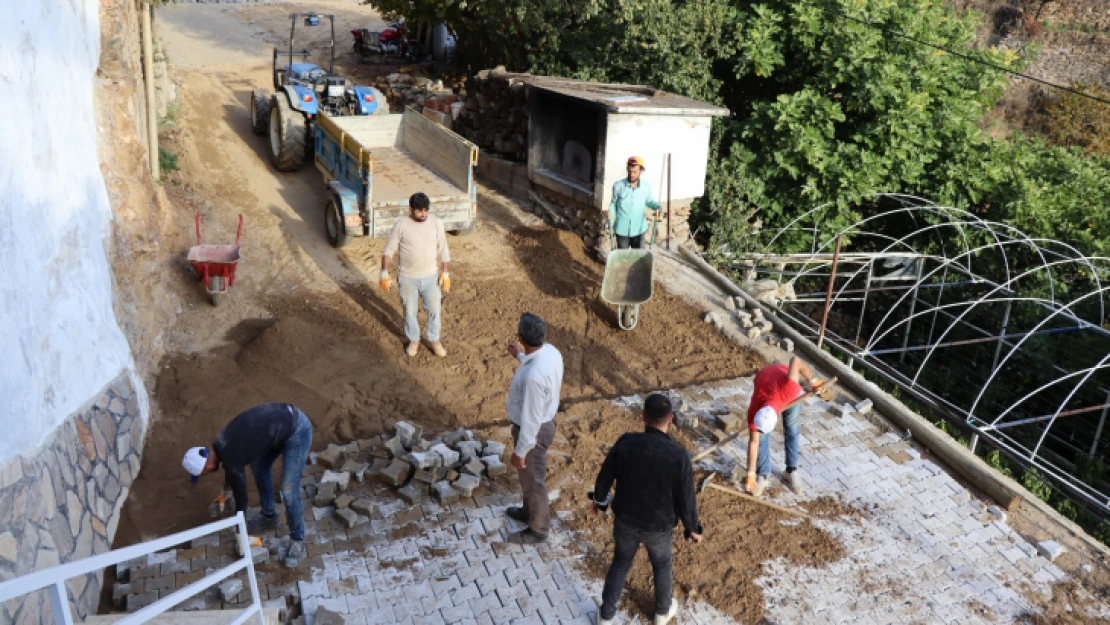 Nazilli'nin kırsal mahallelerinde hizmet seferberliği