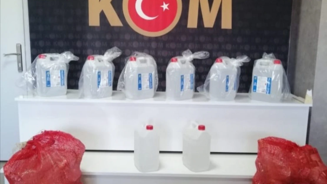 Nazilli polisi sahte içkiye geçit vermiyor