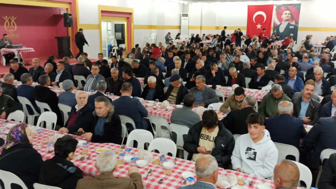 Nazilli Ziraat Odası yeni yönetiminden ilk iftar